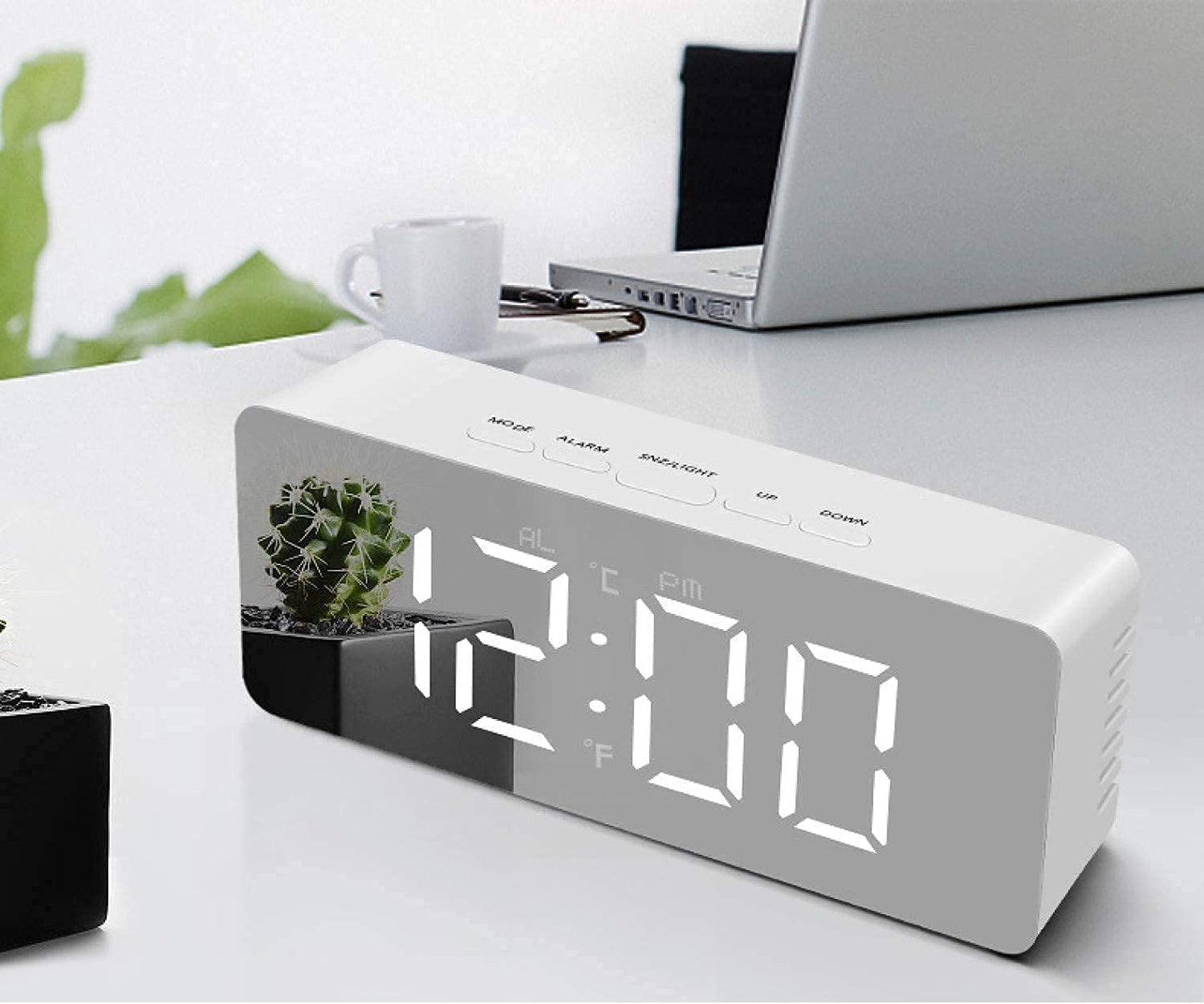 Smart Digital LED Mirror Alarm Clock – Wake Up in Style!