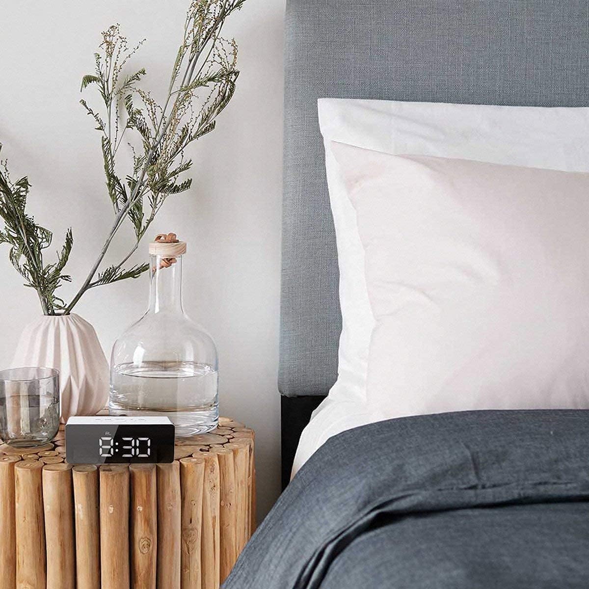 Smart Digital LED Mirror Alarm Clock – Wake Up in Style!